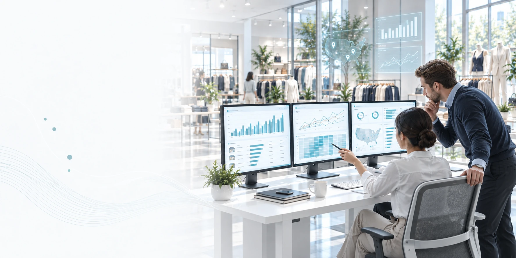 Retail BI analytics series: governed matrix, list, query and dashboard templates over the data platform